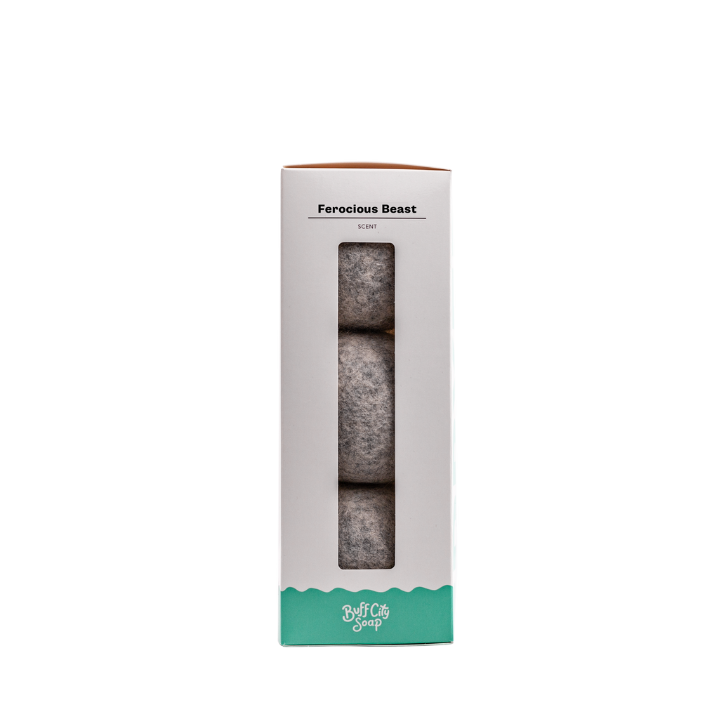 Ferocious Beast Wool Dryer Balls (Set of 3)