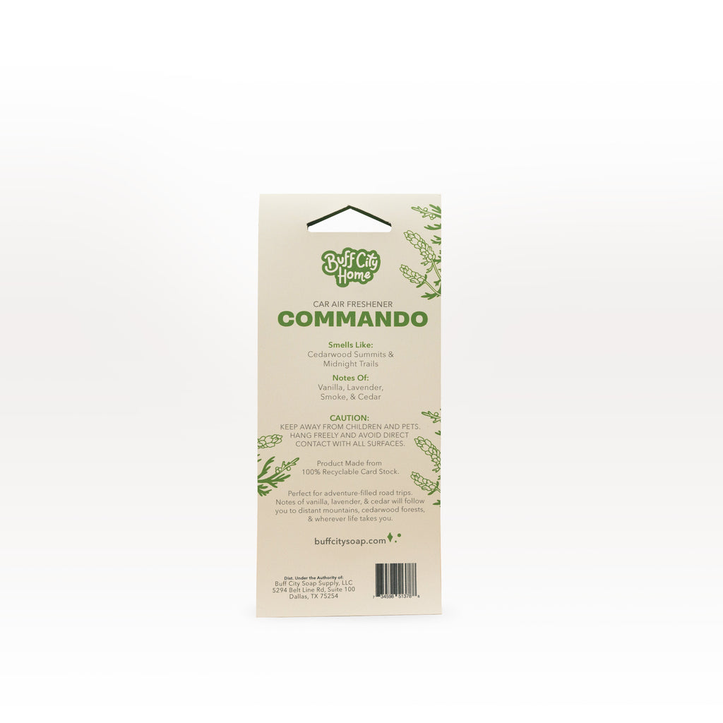 Commando Car Air Freshener